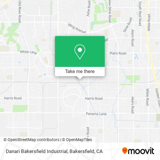 Mapa de Danari Bakersfield Industrial