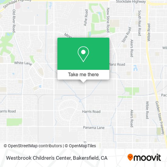 Westbrook Children's Center map