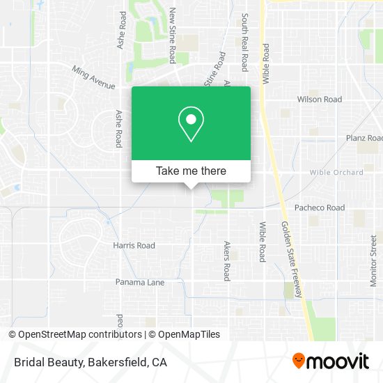 Bridal Beauty map