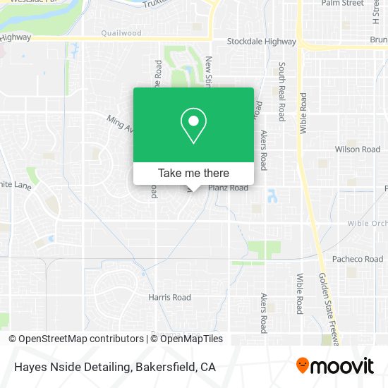 Hayes Nside Detailing map