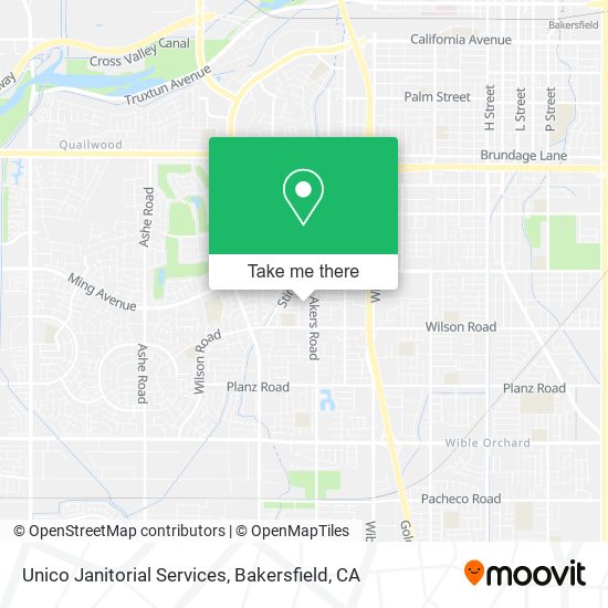 Unico Janitorial Services map