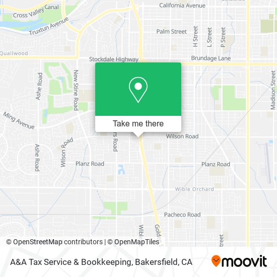 A&A Tax Service & Bookkeeping map