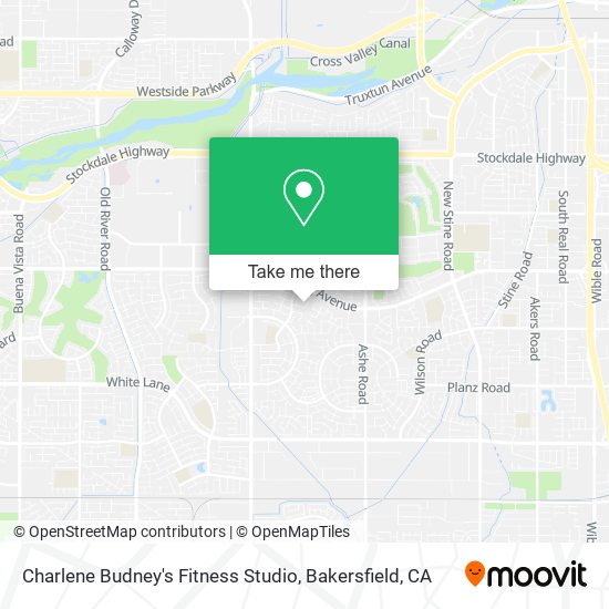 Mapa de Charlene Budney's Fitness Studio