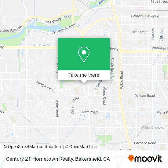 Century 21 Hometown Realty map