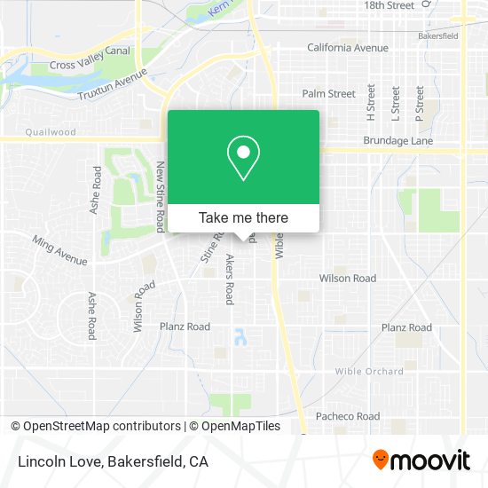 Lincoln Love map