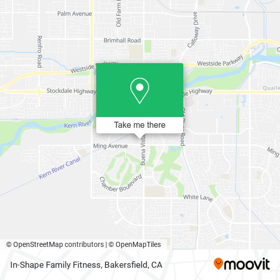 In-Shape Family Fitness map