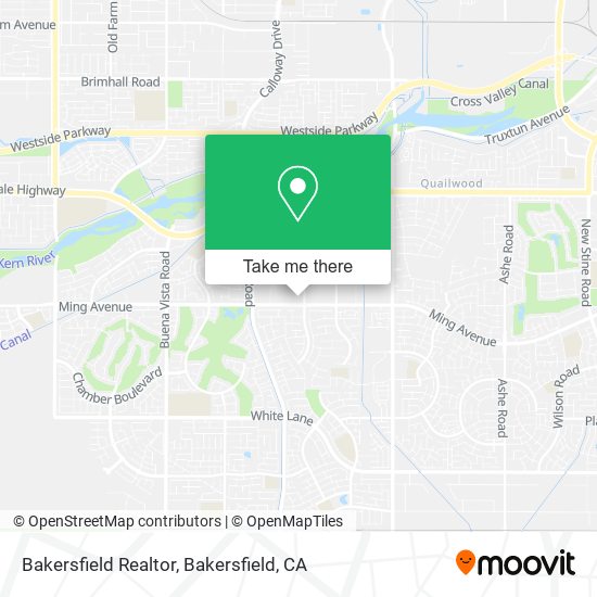 Mapa de Bakersfield Realtor