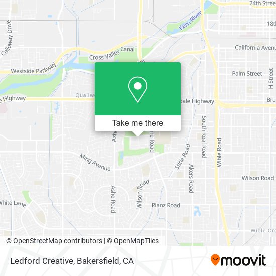 Ledford Creative map