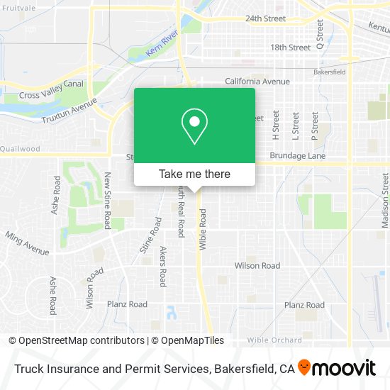 Mapa de Truck Insurance and Permit Services