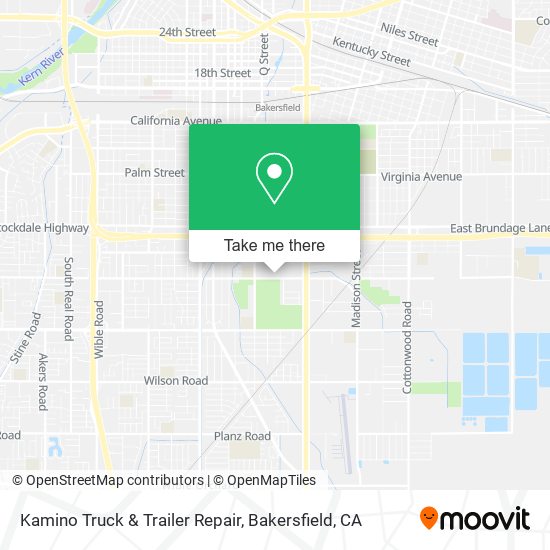 Kamino Truck & Trailer Repair map