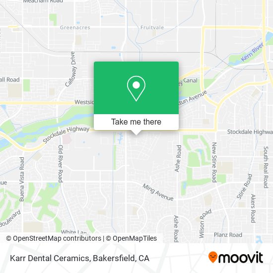 Karr Dental Ceramics map