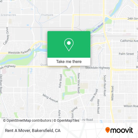 Rent A Mover map