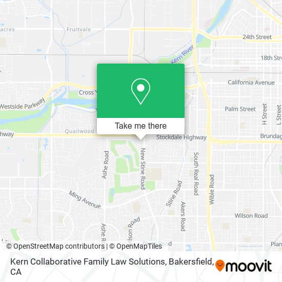 Kern Collaborative Family Law Solutions map