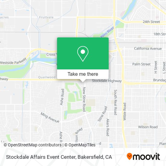 Mapa de Stockdale Affairs Event Center