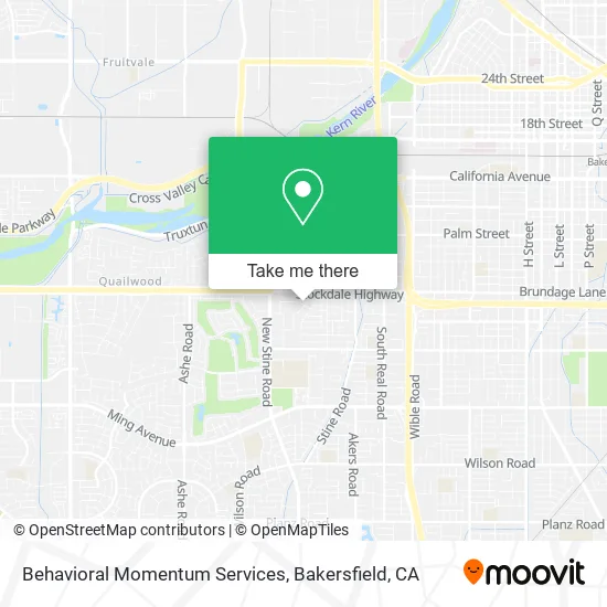 Mapa de Behavioral Momentum Services