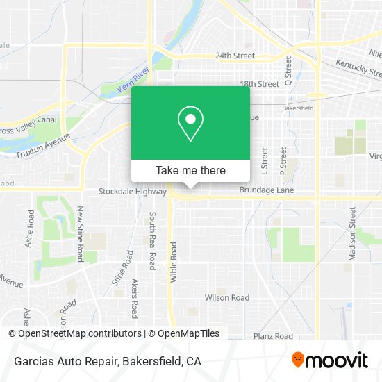 Garcias Auto Repair map