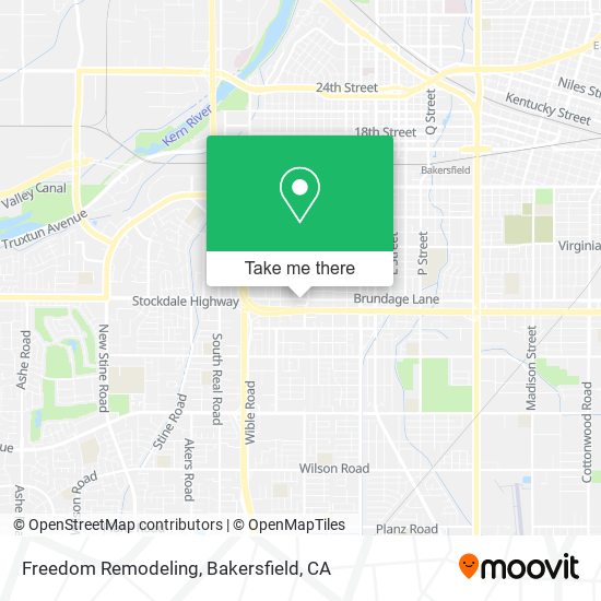 Freedom Remodeling map