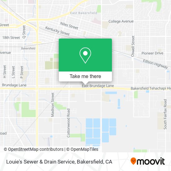 Louie's Sewer & Drain Service map