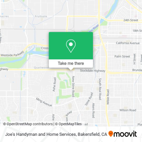 Mapa de Joe's Handyman and Home Services