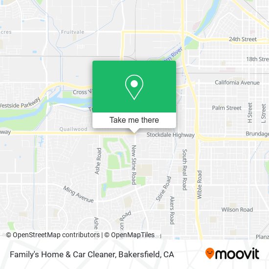 Family's Home & Car Cleaner map