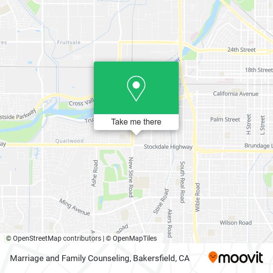 Marriage and Family Counseling map