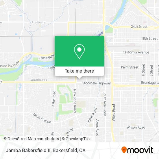 Jamba Bakersfield II map