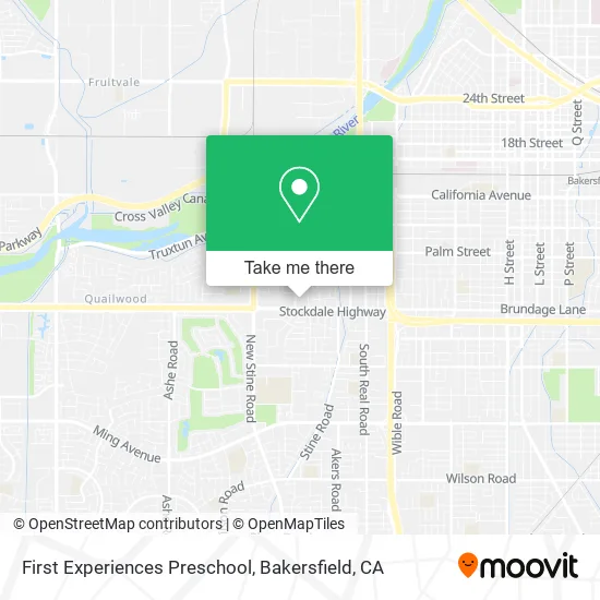 Mapa de First Experiences Preschool