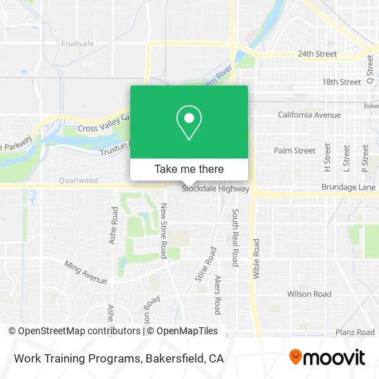 Mapa de Work Training Programs