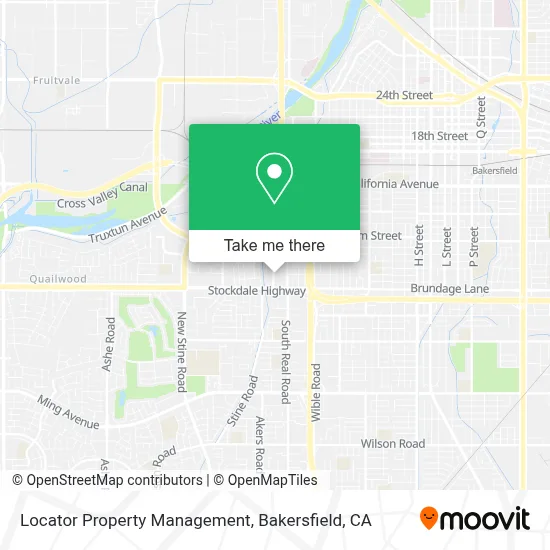 Locator Property Management map