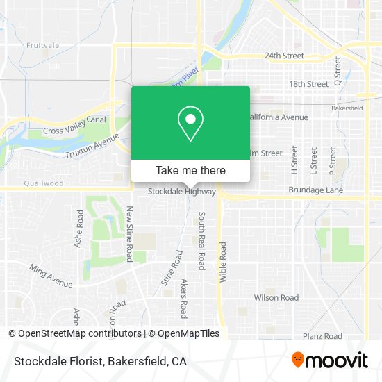 Stockdale Florist map