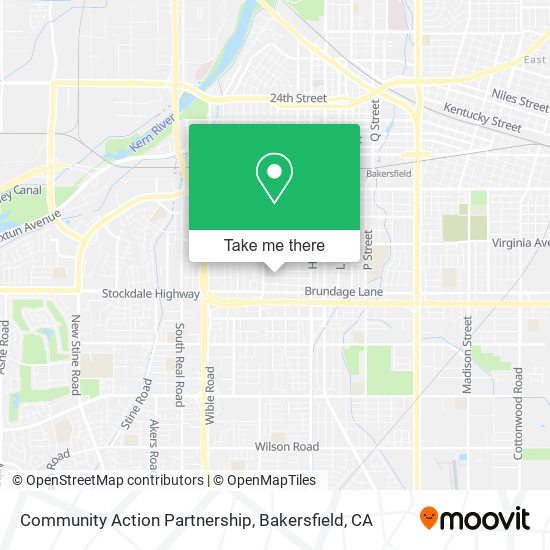 Community Action Partnership map