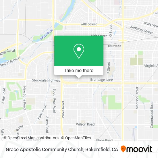 Grace Apostolic Community Church map