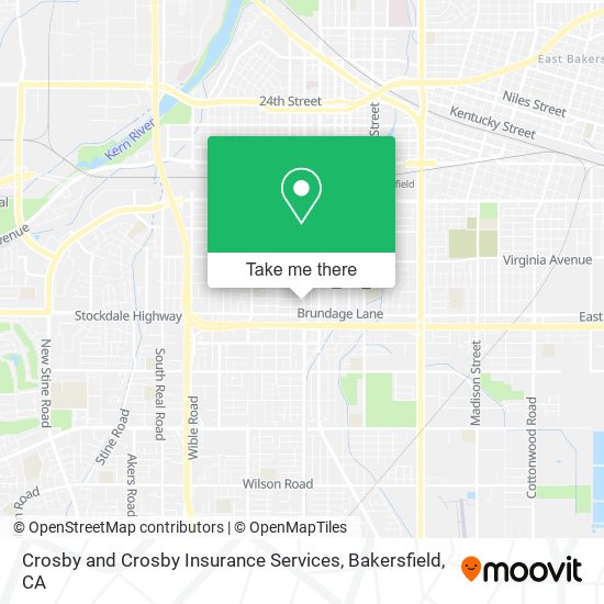 Mapa de Crosby and Crosby Insurance Services