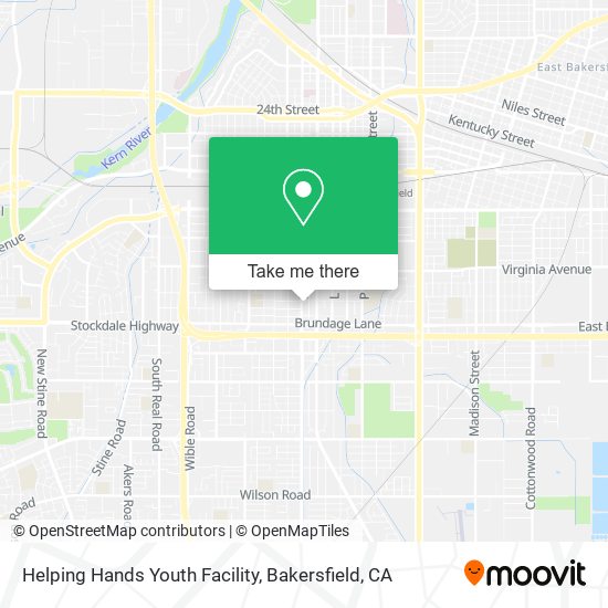 Helping Hands Youth Facility map