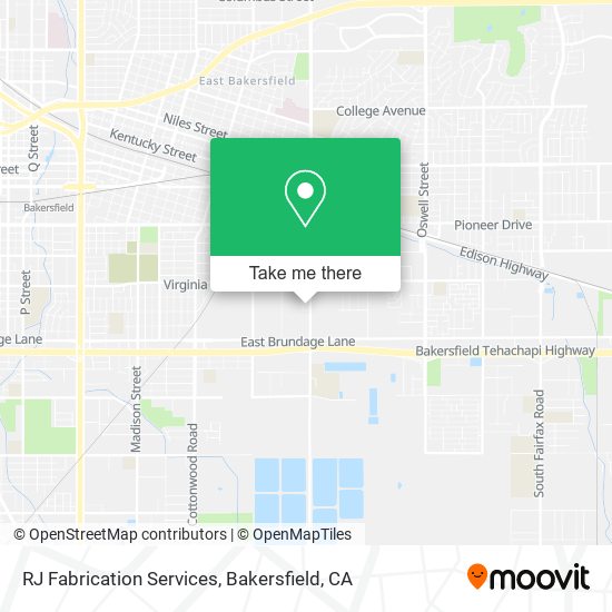 RJ Fabrication Services map