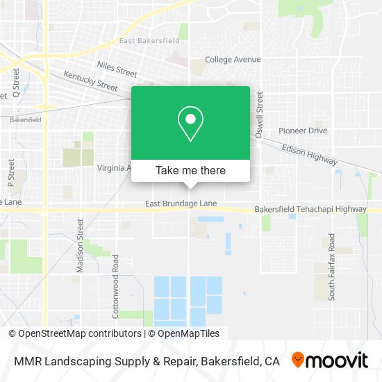 MMR Landscaping Supply & Repair map