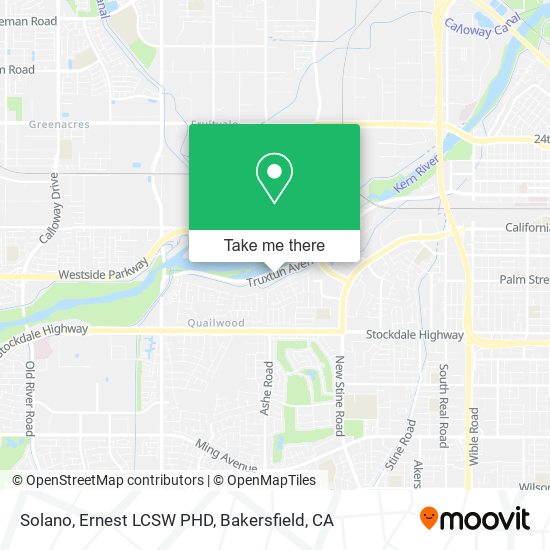 Solano, Ernest LCSW PHD map