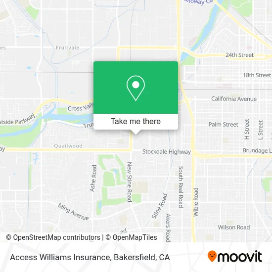 Access Williams Insurance map
