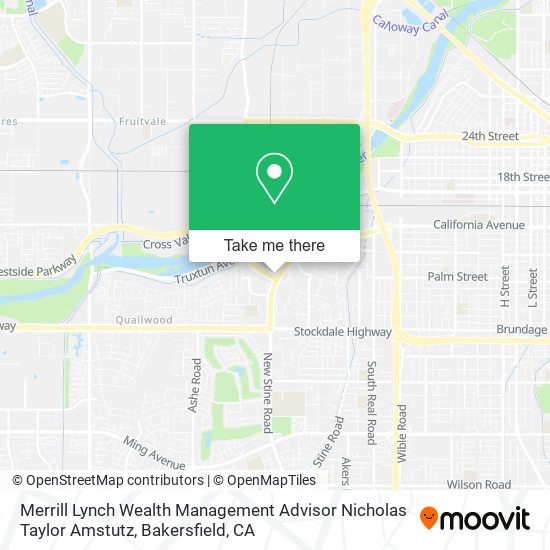 Merrill Lynch Wealth Management Advisor Nicholas Taylor Amstutz map