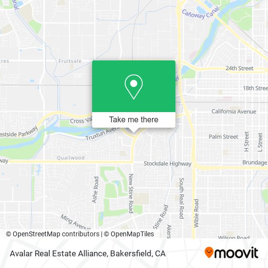 Avalar Real Estate Alliance map