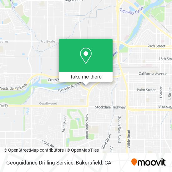 Geoguidance Drilling Service map