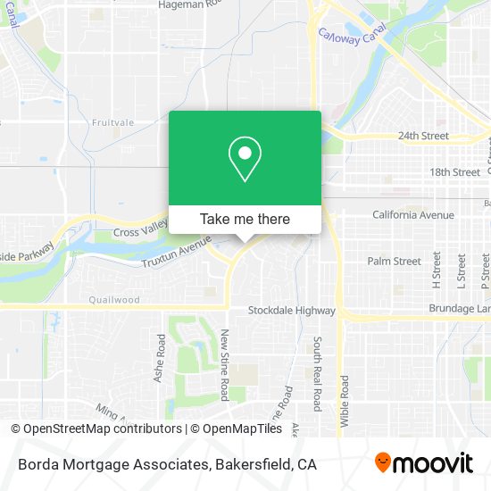 Borda Mortgage Associates map