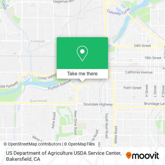 US Department of Agriculture USDA Service Center map