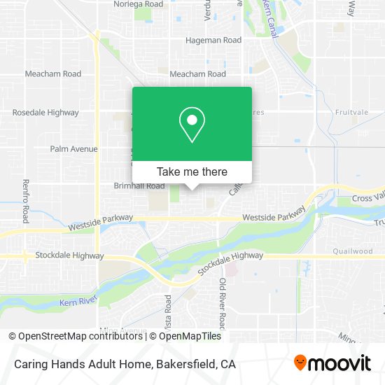 Caring Hands Adult Home map