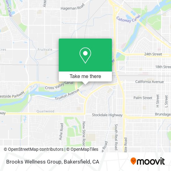 Brooks Wellness Group map