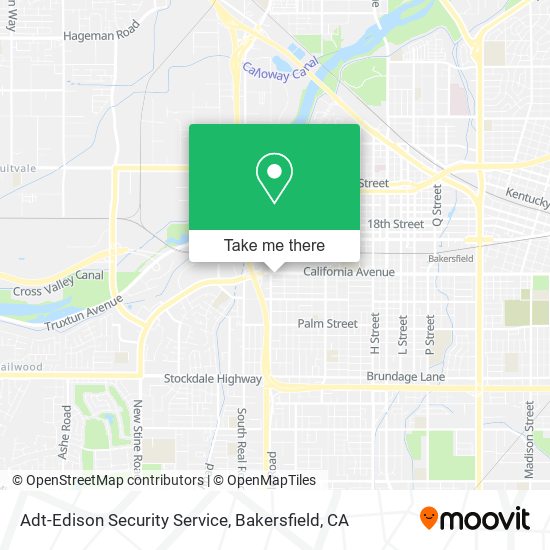 Adt-Edison Security Service map
