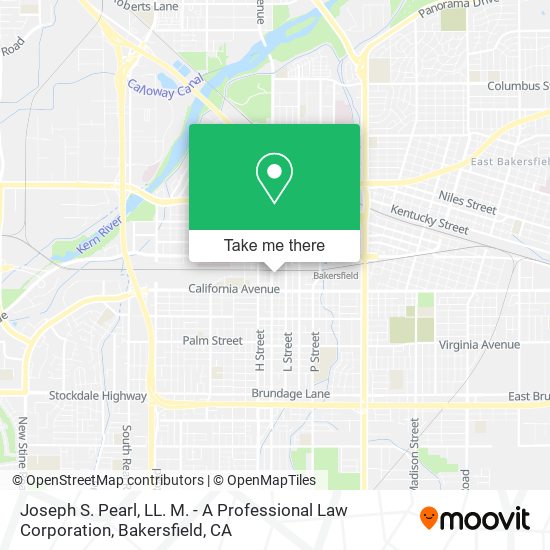 Mapa de Joseph S. Pearl, LL. M. - A Professional Law Corporation