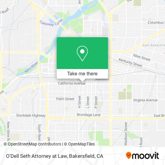 Mapa de O'Dell Seth Attorney at Law