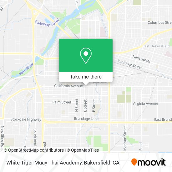 White Tiger Muay Thai Academy map