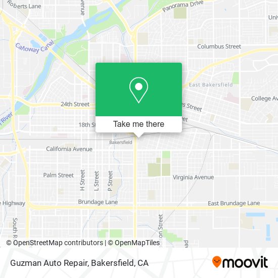 Mapa de Guzman Auto Repair